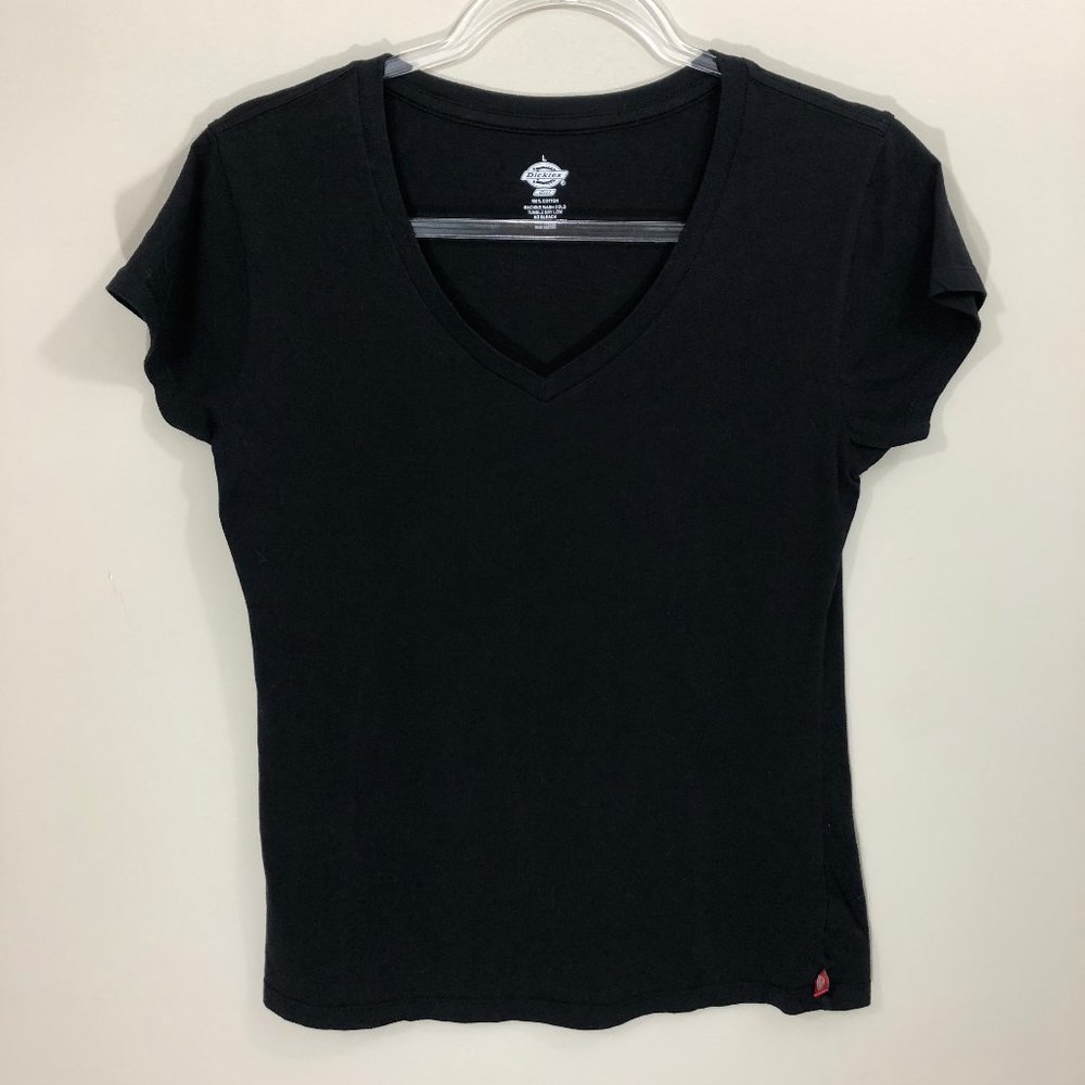 Dickies Black‎ V-Neck Shirt L